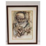 Hand signed & accented The Diamond Cutter