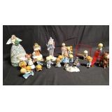 Group of ceramics, Enesco figures, Goebel f
