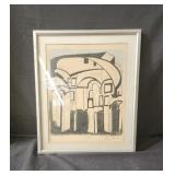 Artist: Ben Shahn. Title: " To Roads in Regions