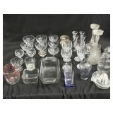 Large lot of glassware - Baccarat, Anchor Hocking