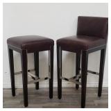 Pair of Dakota Jackson Inc. bar stools
