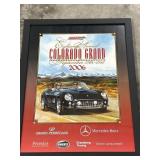 Group of framed Porsche prints