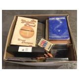 Collectibles, ephemera, books (box)
