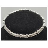 18KT gold and diamond bracelet