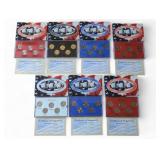 Seven Uncirculated, Gold & Platinum plated