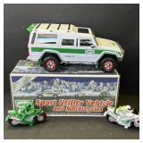 Hess Sports Utility Vehicle & Motorcycle in box