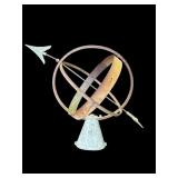 VTG medal armillary zodiac signs sphere globe