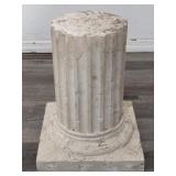 Plaster column pedestal