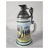 Antique Regimental German pewter stein 3rd