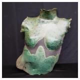 Signed fiberglass wall sculpture