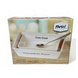 New Parini 2pc ceramic baking dish set New in