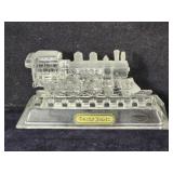 Vtg crystal train Casey Jones by Hofbauer Germany