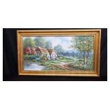 Signed oil on canvas