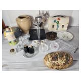 Misc vintage items, Orrefors, Jonal Germany,