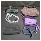 Group of handbags