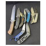 9 Pocket knives