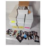 10 boxes vtg sports cards, LeBron James, MLB, NLF