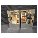 Two Vintage Jensen bathroom cabinets newer used,