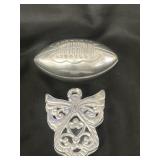 Pewter trinket boxes