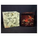 Lacquer sushi box, 3 tier made in Japan, in