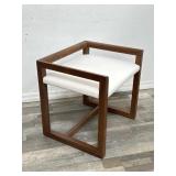 Mid century style side chair, 22" h. X 22" w. X