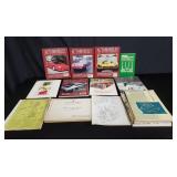 Group of automobile books and manuals