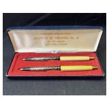 2 Arpege Chanel No.5 14KT gold pens in case