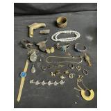 Group of costume jewelry