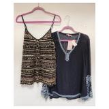 2 Neiman Marcus Calypso ladies tops