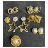 Group of vintage earrings