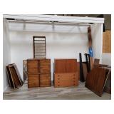 Mid century modern wall unit