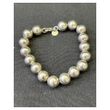 Vintage Tiffany 925 silver bracelet