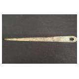 Sterling silver letter opener