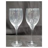 Orrefors crystal goblets in original box