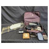 Group of vintage items with RCA color video