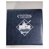 Vintage baseball reprint cards album