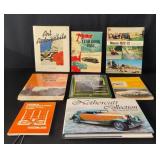 Group of automotive books