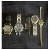 Automatic and quartz Watches lot
