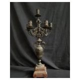 Bronze candelabra