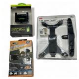 3 new car accessories- HD dashboard camera, phone