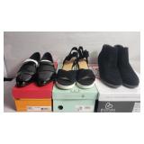 Group of three pairs of women