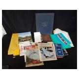 Box of automobile ephemera