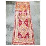 Handmade wool rug made in Turkey