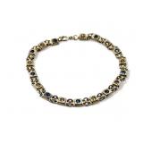 Vintage sterling silver bracelet, 8.26 grams