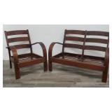 Richardson Bros. Co. patio sofa & lounge chair