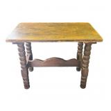 Antique Farm House wood side table