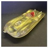 Vintage Mattel friction Mobil Gas toy race car