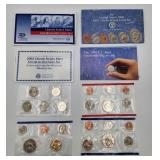 1991 & 2002 US mint uncirculated coin sets