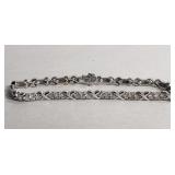 18k gold and diamond bracelet