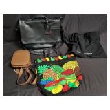 Group of bags, box lot